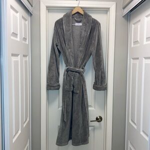 Restoration Hardware Gray Robe full length